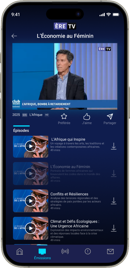 Screen design displayed in a mockup