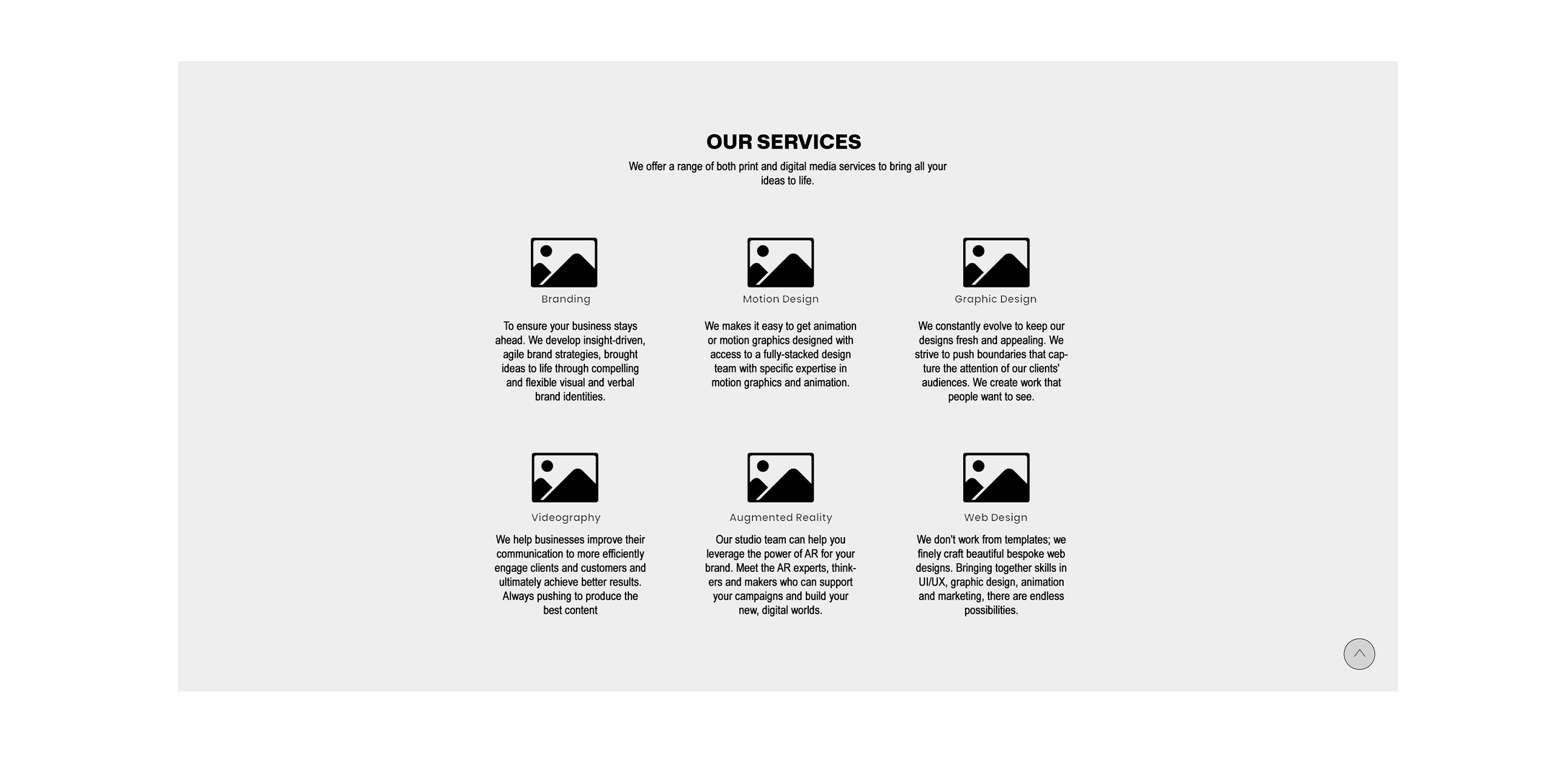 Screen design displayed in a mockup